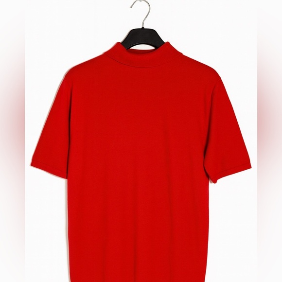 Tommy Hilfiger Mens Stretch Slim Fit Pique Polo Shirt Large. Size Chart in Photo - Picture 5 of 5